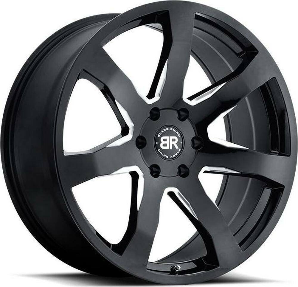 Black Rhino Mozambique 9.5x22 5x150 ET 30 Dia 110.1 black