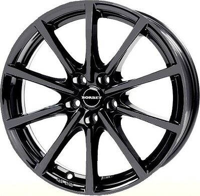 Borbet BL5 8x18 5x108 ET 40 Dia 72 Black glossy