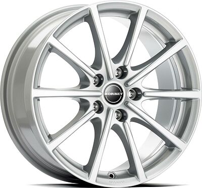 Borbet BL5 7x16 5x112 ET 37 Dia 72.5 Brilliant silver