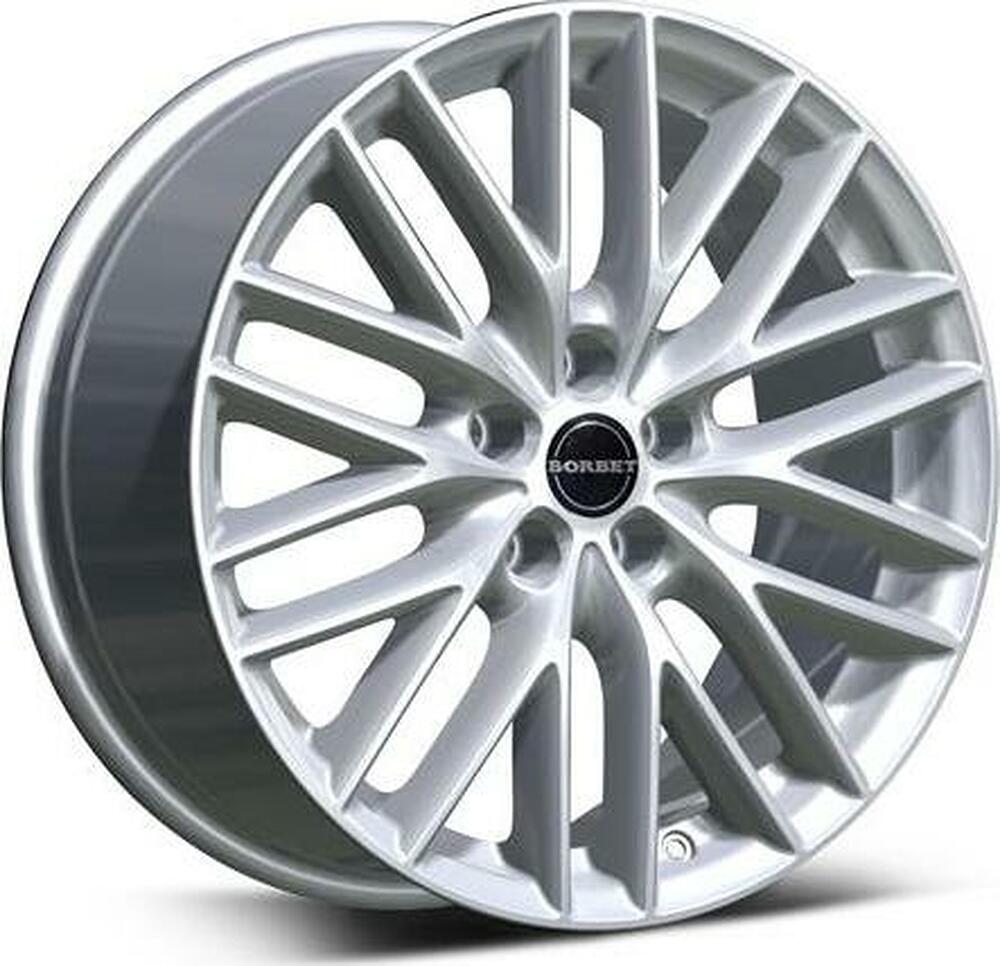 Borbet BS4 6.5x15 4x114.3 ET 40 Dia 72.5 Schwarz poliert MF