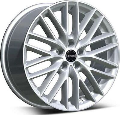 Borbet BS5 7x16 5x105 ET 40 Dia 56.6 silver