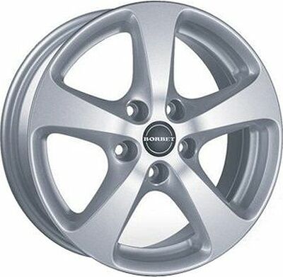 Borbet CC 7x16 5x108 ET 45 Dia 63.3 crystal silver