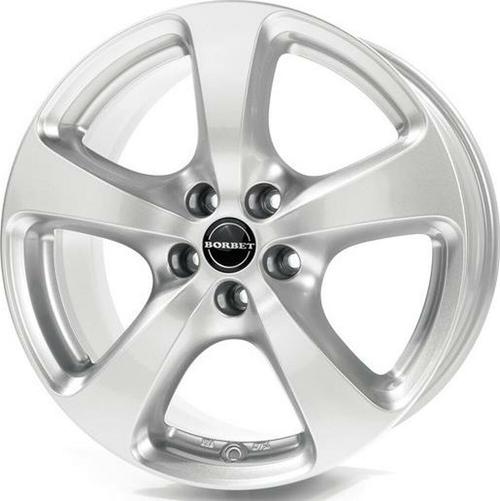 Borbet CC 7x16 5x112 ET 48 Dia 57.1 silver
