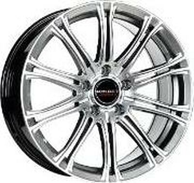 Borbet CW1 7x17 5x114.3 ET 40 Dia 72.5 Schwarz polished