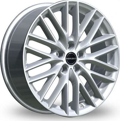 Borbet CW1/5 8x18 5x112 ET 45 Dia 72.5 Schwarz polished