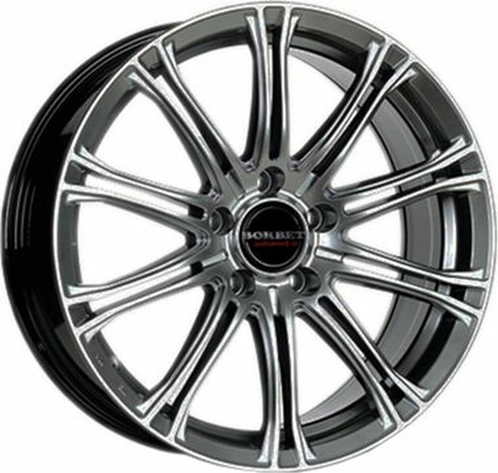Borbet CW1/5 8x18 5x105 ET 40 Dia 56 Hyper Silver