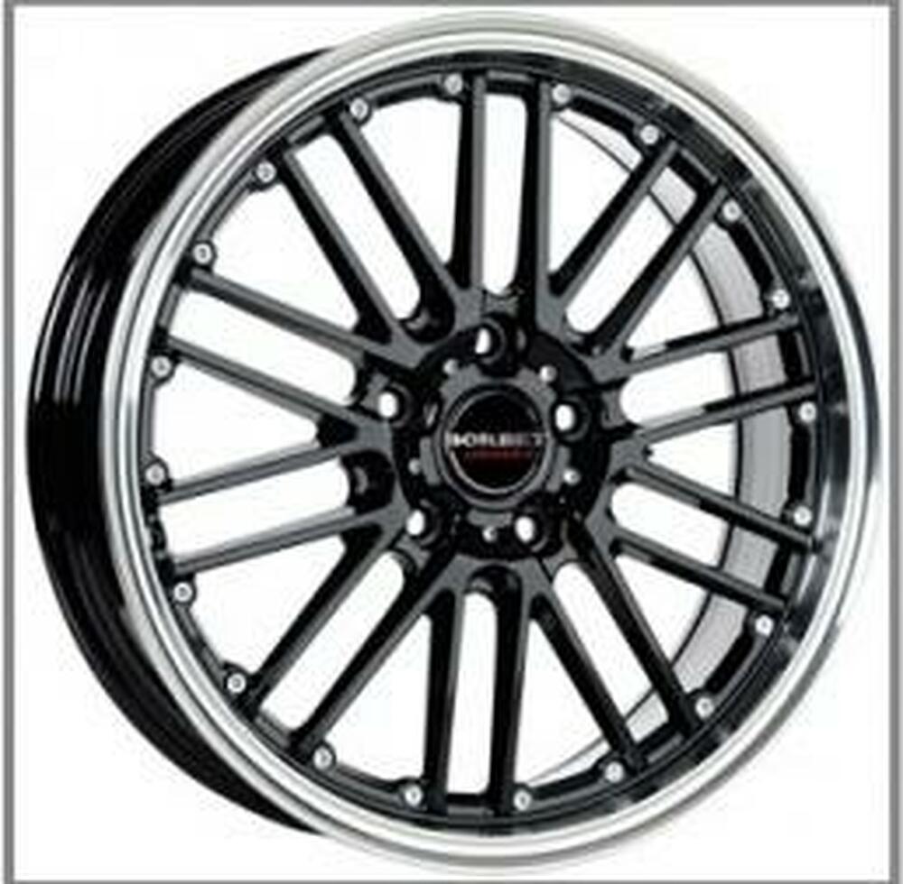 Borbet CW2/5 8.5x19 5x120 ET 30 Dia 72.5 Black polished