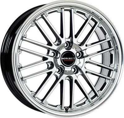 Borbet CW2/5 7x17 5x110 ET 35 Dia 65.1 Hyper horn polished