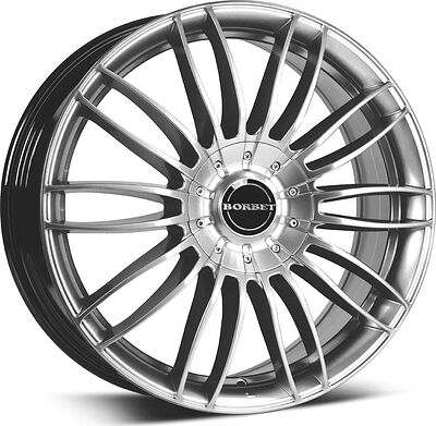 Borbet CW3 9x20 5x120 ET 45 Dia 72.5 silver