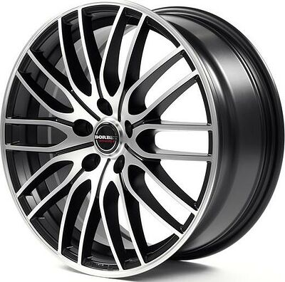 Borbet CW4/5 7x17 5x114.3 ET 40 Dia 72.5 Black Polished