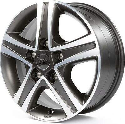 Borbet CWD 6x16 5x118 ET 68 Dia 71.1 Mistral Antraciet Pol Matt
