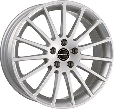 Borbet LS 7x16 5x114.3 ET 45 Dia 72.5 Cristal silver