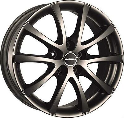 Borbet LV 6.5x15 4x100 ET 35 Dia 64 Mistral Antraciet Matt