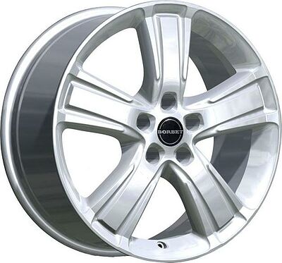 Borbet MA 7.5x17 5x114.3 ET 50 Dia 72.5 Brilliant-silber