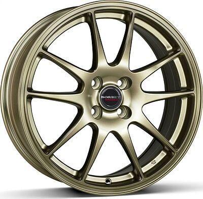 Borbet RS 7x17 4x100 ET 35 Dia 64.1 Bronze Matt