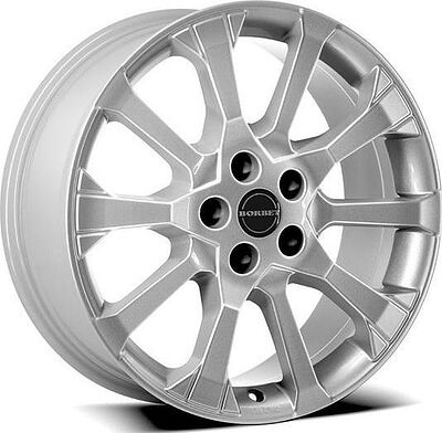 Borbet X10 8x18 5x112 ET 35 Dia 72.5 silver