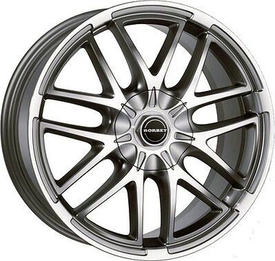 Borbet XA 8x18 5x108 ET 40 Dia 72.5 black chrome polished