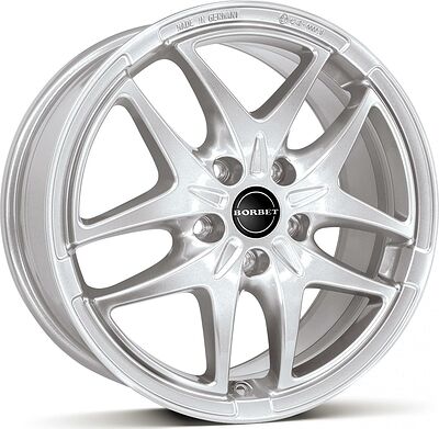 Borbet XB 7x17 5x112 ET 49 Dia 57.1 silver