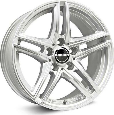 Borbet XR 8x17 5x120 ET 30 Dia 72.6 hs