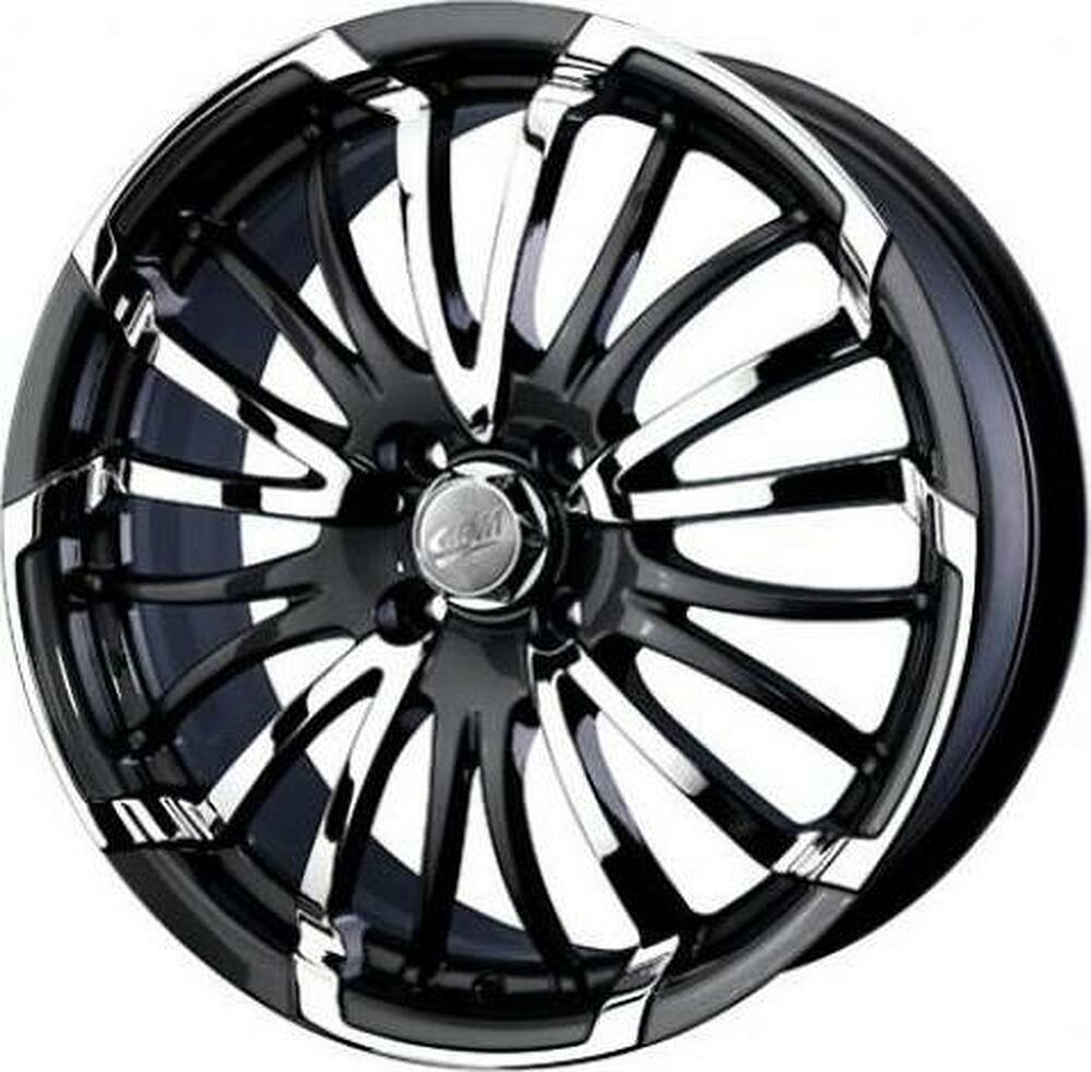 CAM 392 7x17 5x112 ET 35 Dia 66.6 AC2/Black