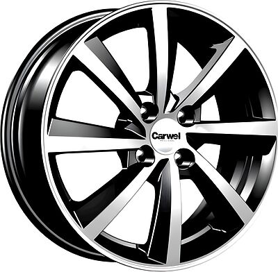 Carwel Акуш 6x15 4x100 ET 37 Dia 60.1 silver