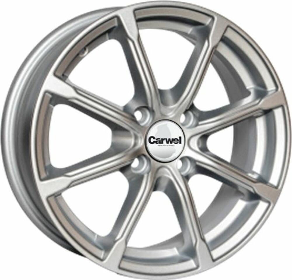 Carwel Бета 6x15 4x114.3 ET 40 Dia 66.1 silver