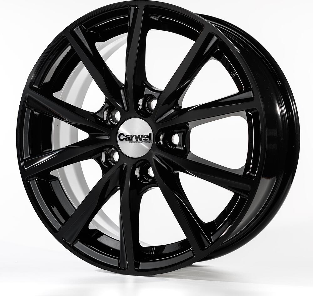 Carwel Гамма 115 Geely Emgrand 6x15 5x114.3 ET 38 Dia 54.1 BK