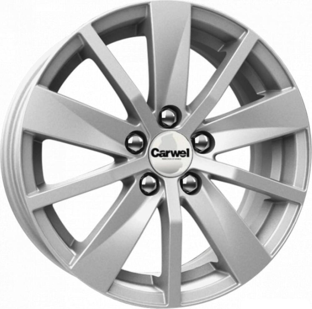Carwel Имлес 6x15 5x100 ET 40 Dia 57.1 silver