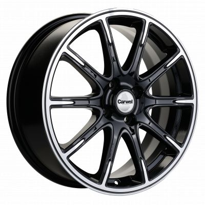 Carwel Лада 5.5x14 4x100 ET 43 Dia 60.1 silver