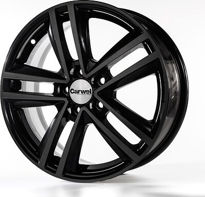 Carwel Неро 6x15 5x100 ET 38 Dia 57.1 BK