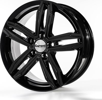 Carwel Нева 256 6.5x16 5x114.3 ET 45 Dia 67.1 BK