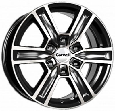 Carwel Пирос 7.5x17 6x139.7 ET 30 Dia 106.1 BK
