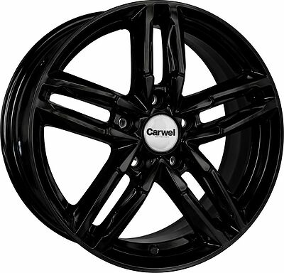 Carwel Вайт 6x16 5x114.3 ET 45 Dia 67.1 BK