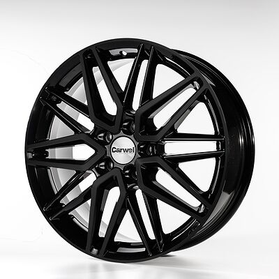 Carwel Вайс 233 7x18 5x108 ET 33 Dia 60.1 BK