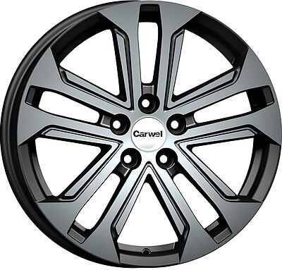 Carwel Витус 244 Omoda C5 7x18 5x108 ET 33 Dia 60.1 BK