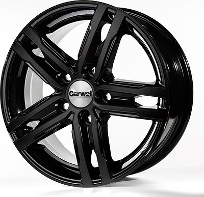 Carwel Волга 178 6x15 5x114.3 ET 46 Dia 67.1 BK