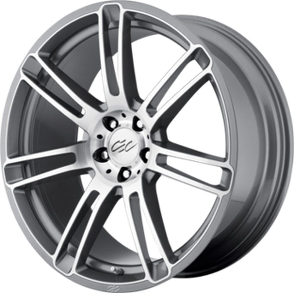 CEC C 883 10x22 5x112 ET 40 Dia 66 Silver/Machined