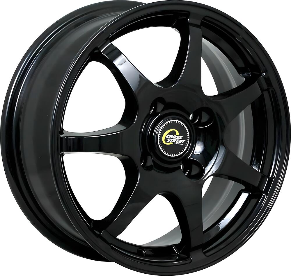 Cross Street CR-15 5.5x14 4x108 ET 43 Dia 63.4 black