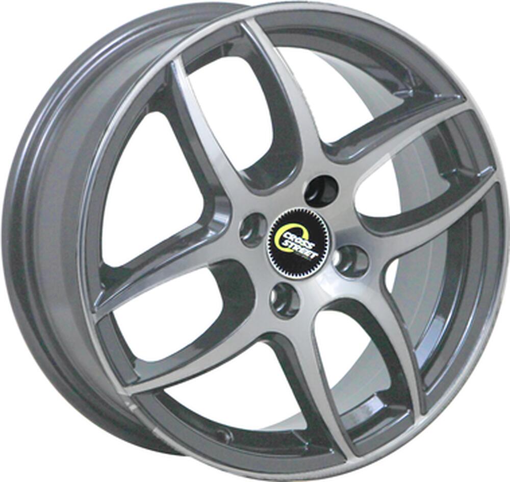 Cross Street CR-18 6x15 4x100 ET 48 Dia 54.1 gmf
