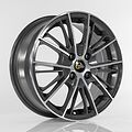 Cross Street CR-26 6x15 4x100 ET 48 Dia 54.1 gmf