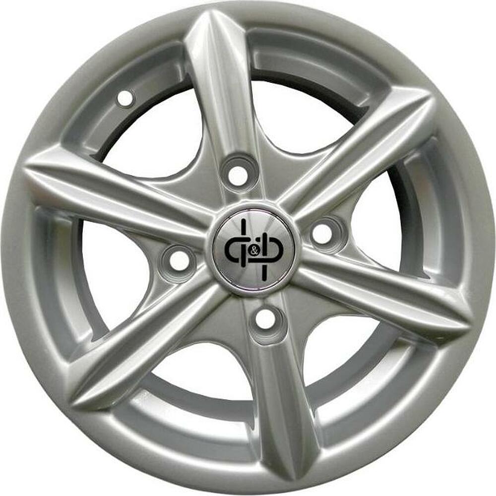 DP DP106 6x14 4x100 ET 45 Dia 67.1 Silver