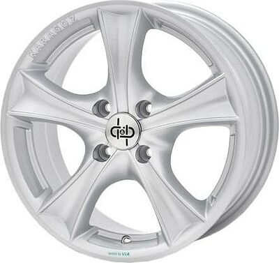 DP DP142 6.5x15 4x100 ET 40 Dia 67.1 Silver