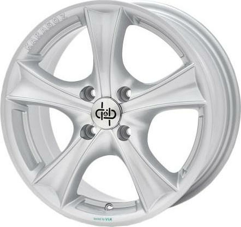 DP DP142 6.5x15 5x100 ET 38 Dia 57.1 Silver