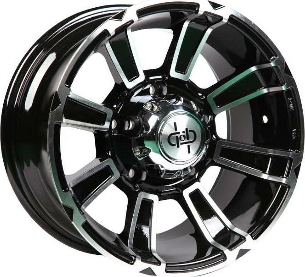 DP DP150 8x16 5x139.7 ET -5 Dia 108.5 BMF