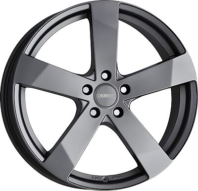Dezent TD graphite 7x17 4x100 ET 38 Dia 60.1 Grap_Matt
