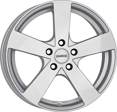 Dezent TD 7x17 4x100 ET 38 Dia 60.1 silver