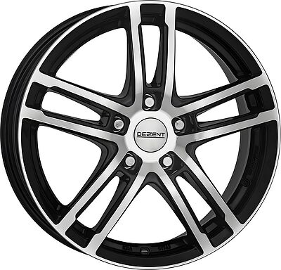 Dezent TZ 7x17 5x108 ET 48 Dia 63.4 BFP