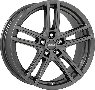 Dezent TZ graphite 7x17 5x108 ET 41 Dia 63.4 Grap_Matt