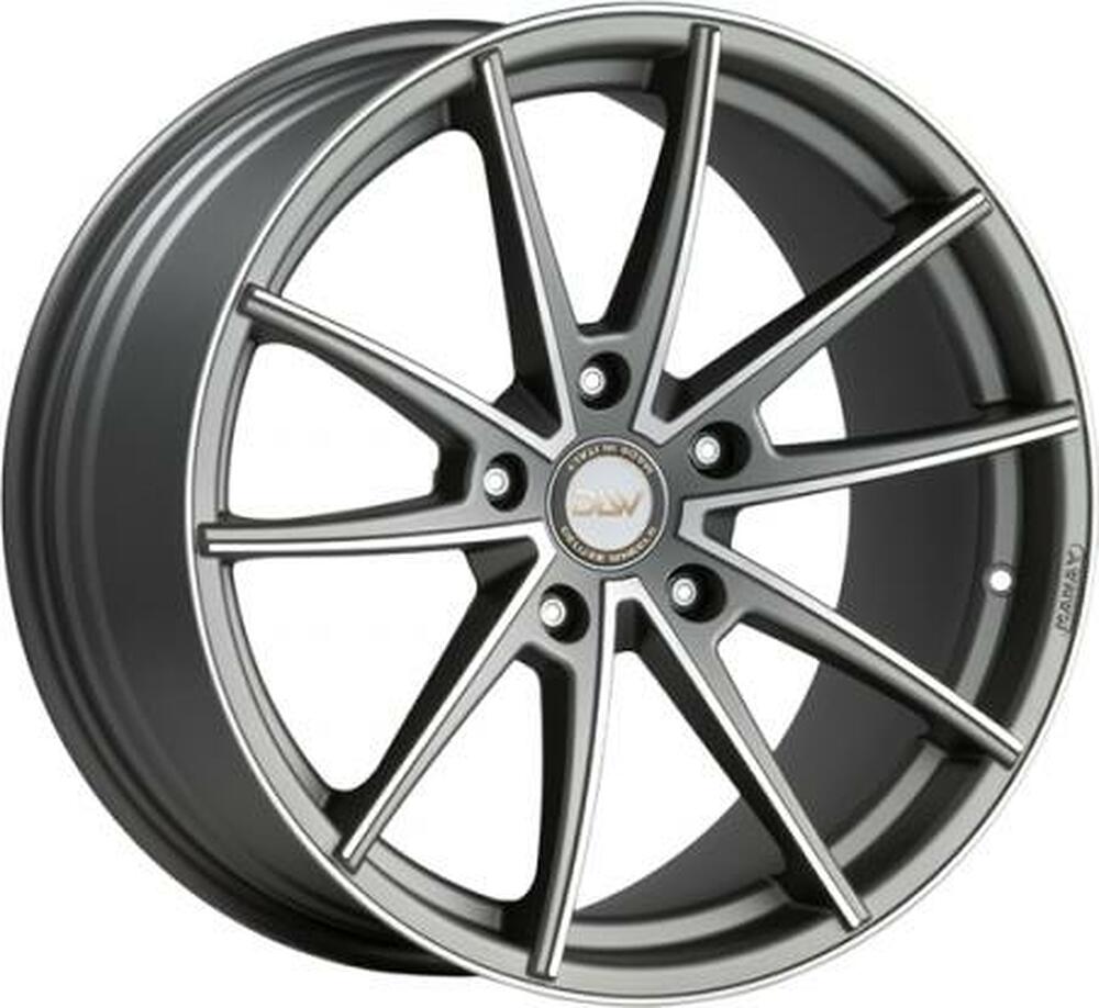 DLW MANAY 9x20 5x108 ET 35 Dia 78 Gold Matt Polish