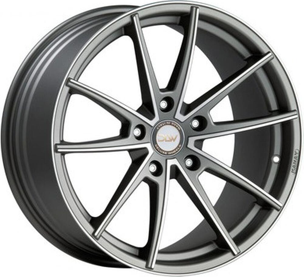 DLW Manay-k 8x19 5x112 ET 31 Dia 78 Anthracite Matt Polish